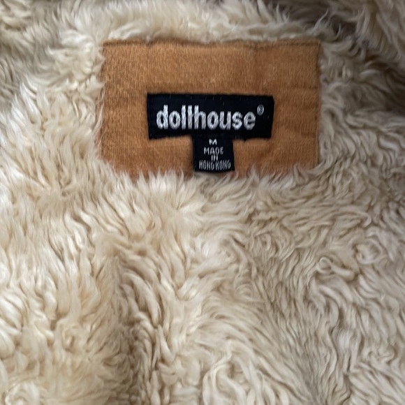 Beige/tan fleece lined jacket - Picture 5 of 5